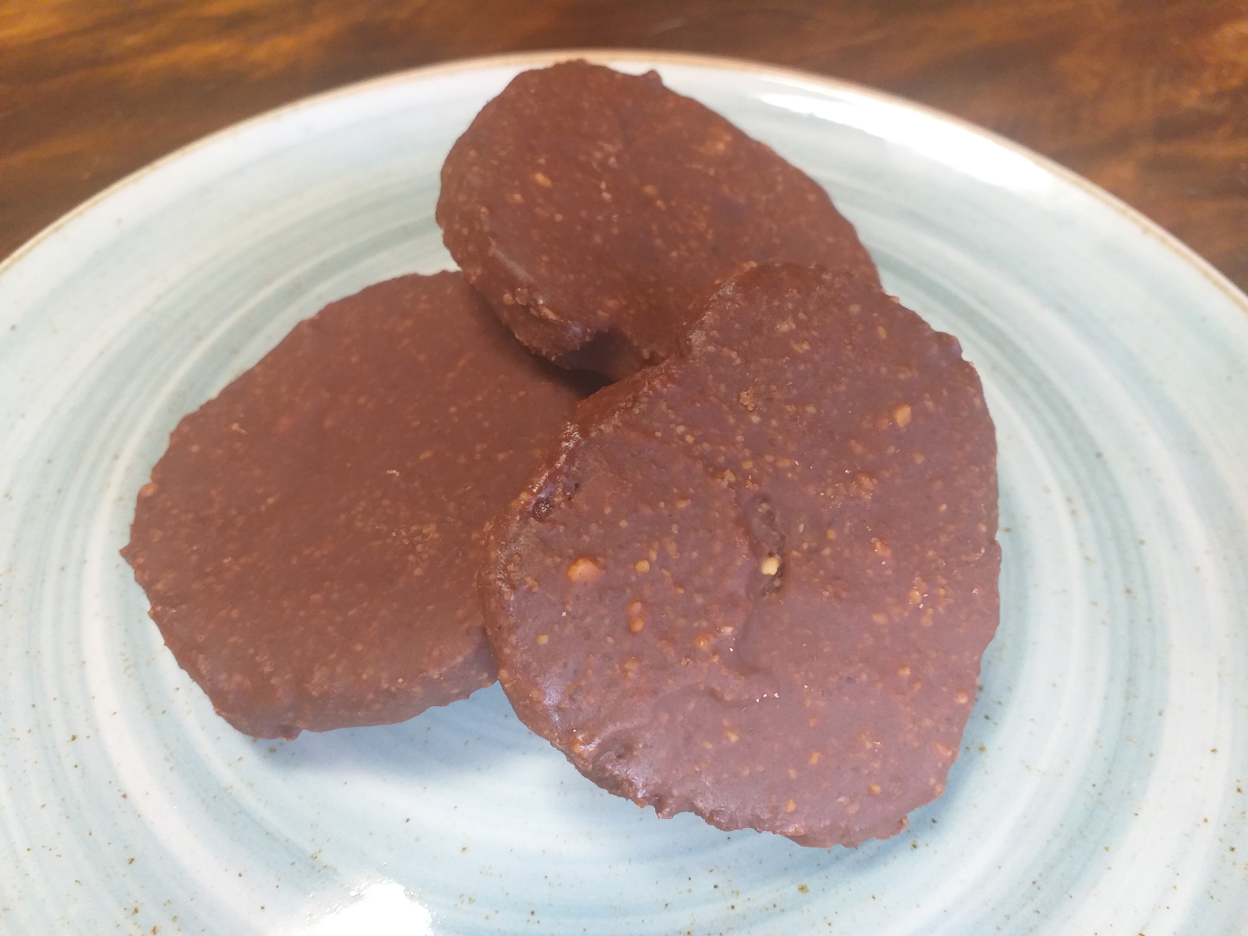 Chocolate Cookie dipped in PB Chocolate