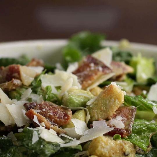 bacon avocado salad